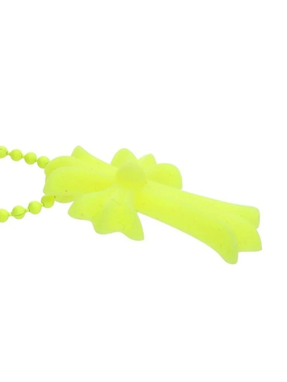 Chrome Hearts Fno Rubber CH Small CH Cross Fno Limited Silicone Necklace